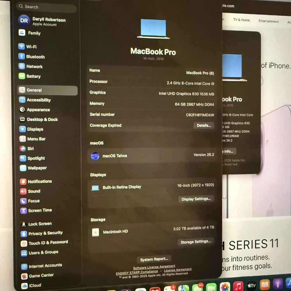 Apple MacBook Pro A2141 16